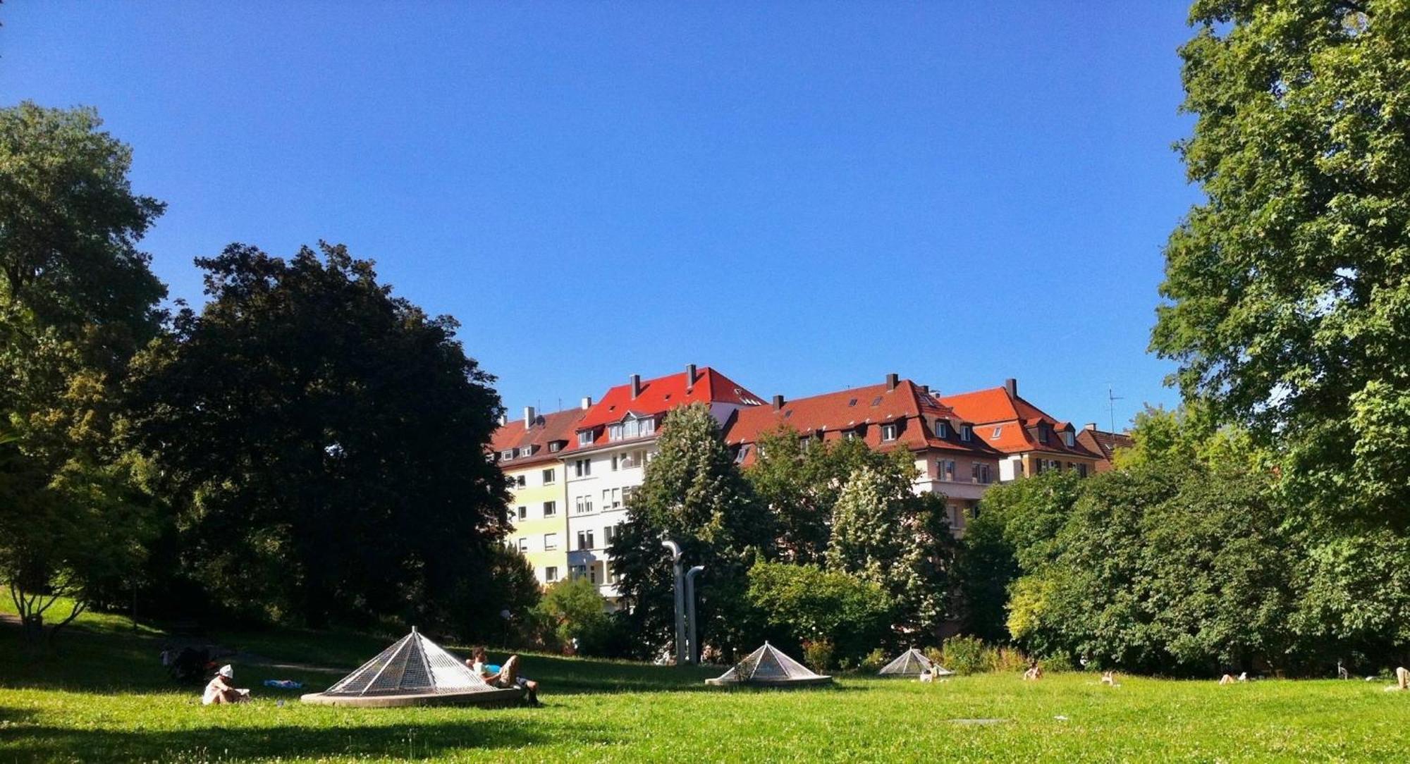 שטוטגרט Zimmer Mit Parkblick מראה חיצוני תמונה